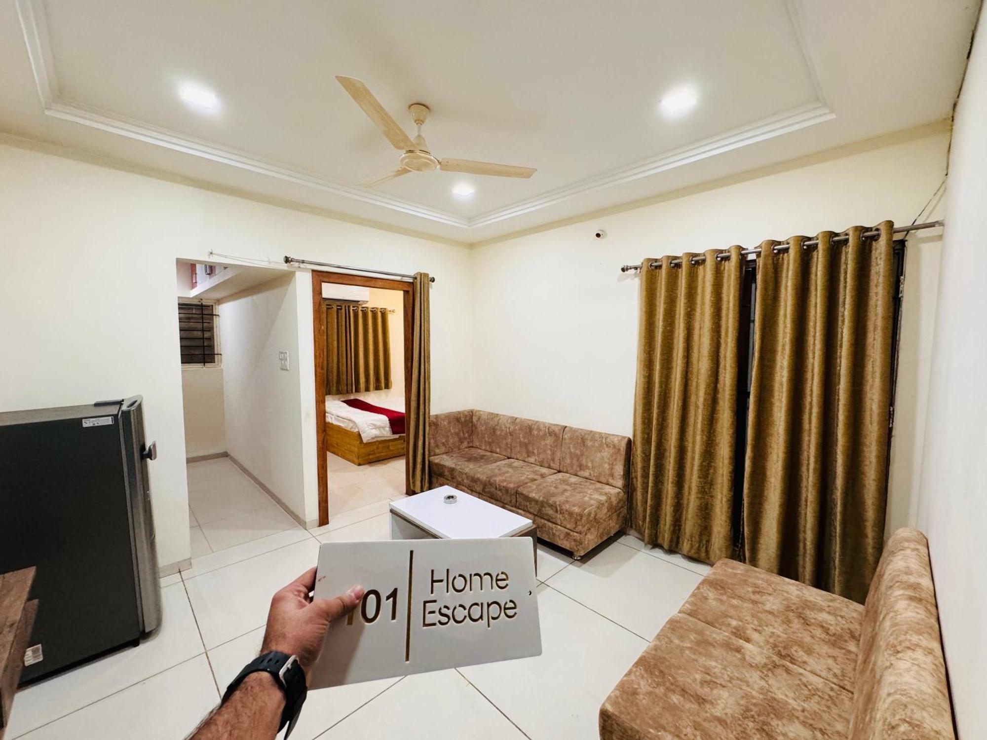 Home Escape 1Bhk Apartment Near Bombay Hospital Indore Exterior photo