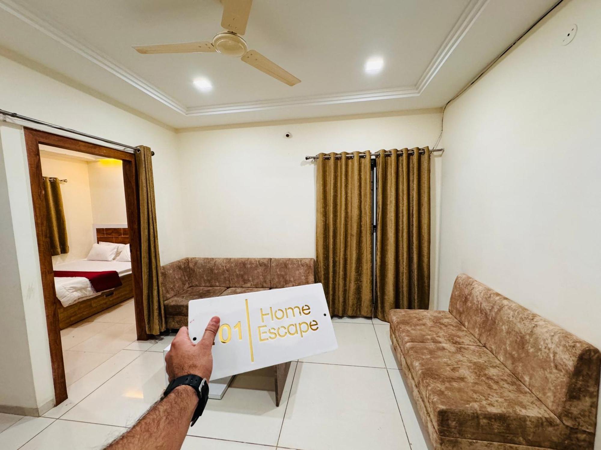 Home Escape 1Bhk Apartment Near Bombay Hospital Indore Exterior photo
